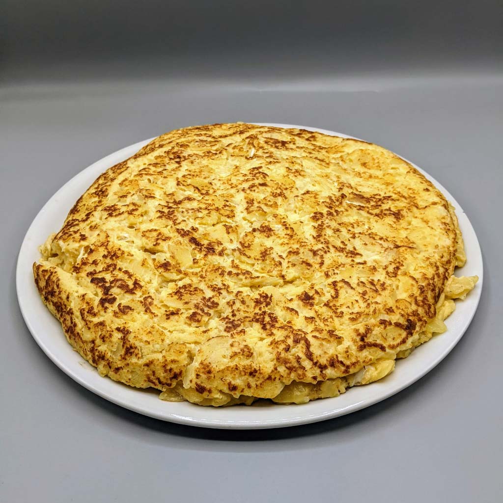 Tortilla de patatas sin cebolla - Kaioba Tortillas