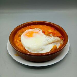 Ajoarriero con huevo