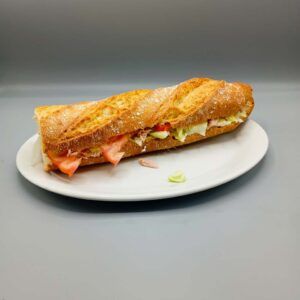 Bocadillo vegetal con atún - Kaioba Tortillas