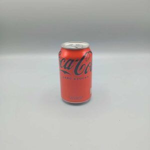 Lata de Coca Cola Cero
