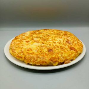 Tortilla rellena de chistorra