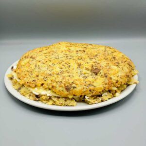 Tortilla rellena de hongos